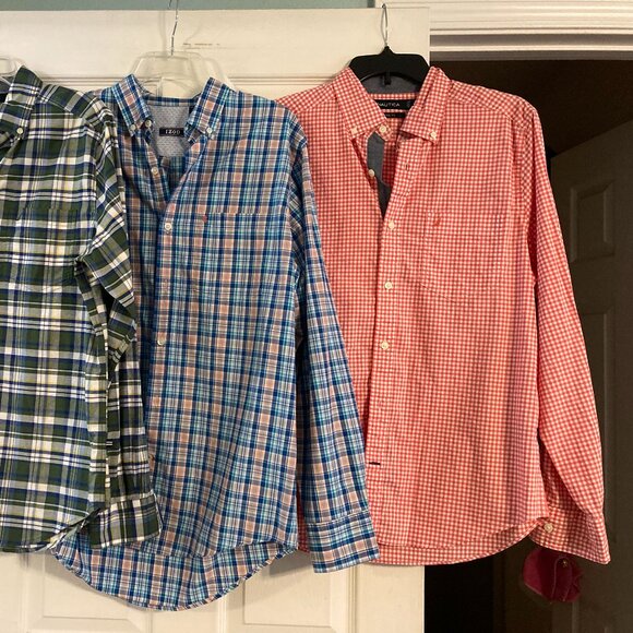 3 Men's Nautica/IZOD Button Down Shirts Sz S-M - Picture 3 of 10